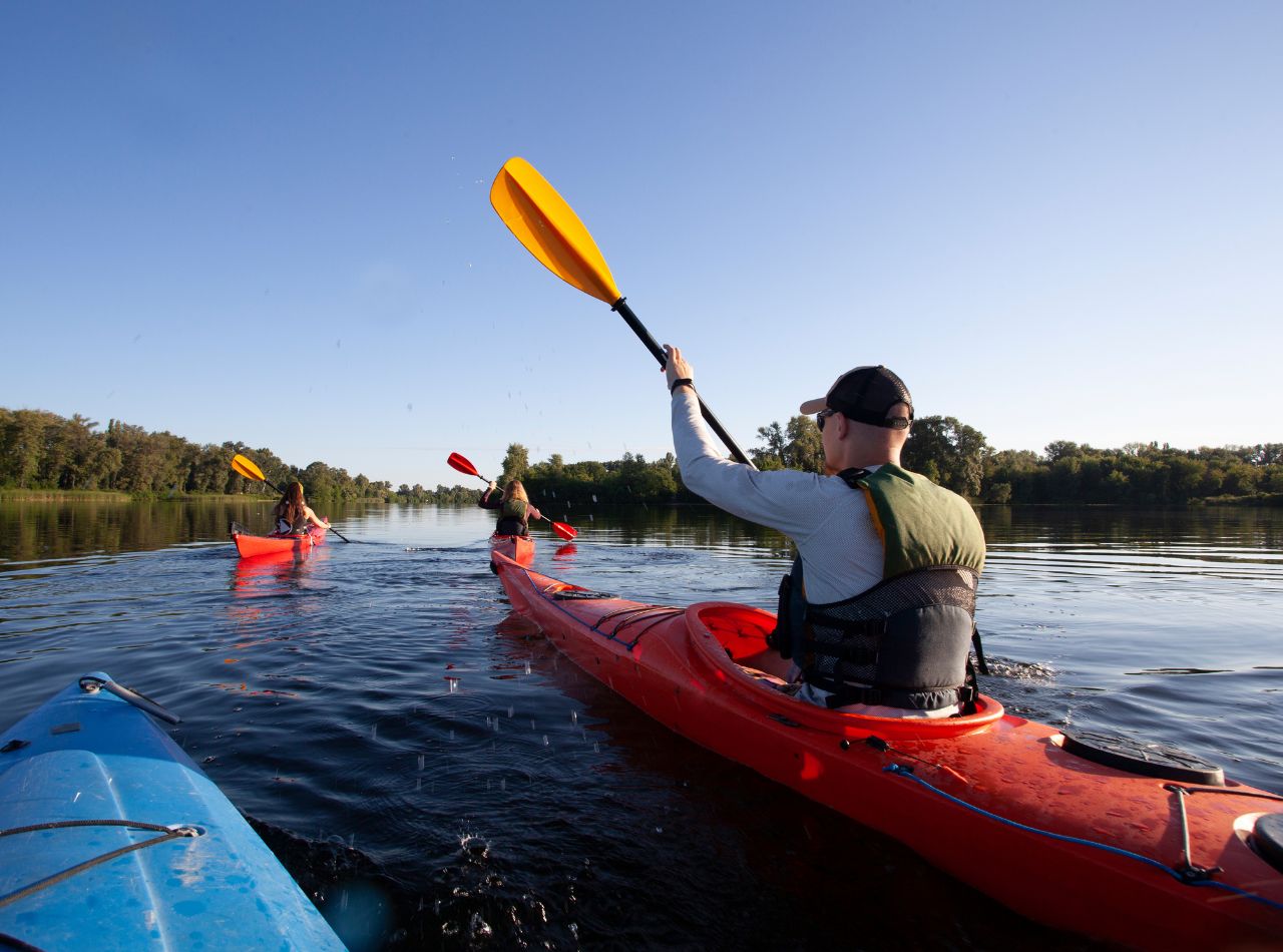 kayaking group near spokane